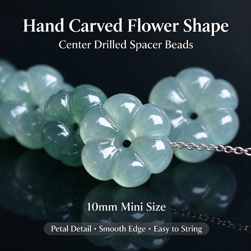 10PC Hand Carved Natural Burma - Beading ulasan dan harga