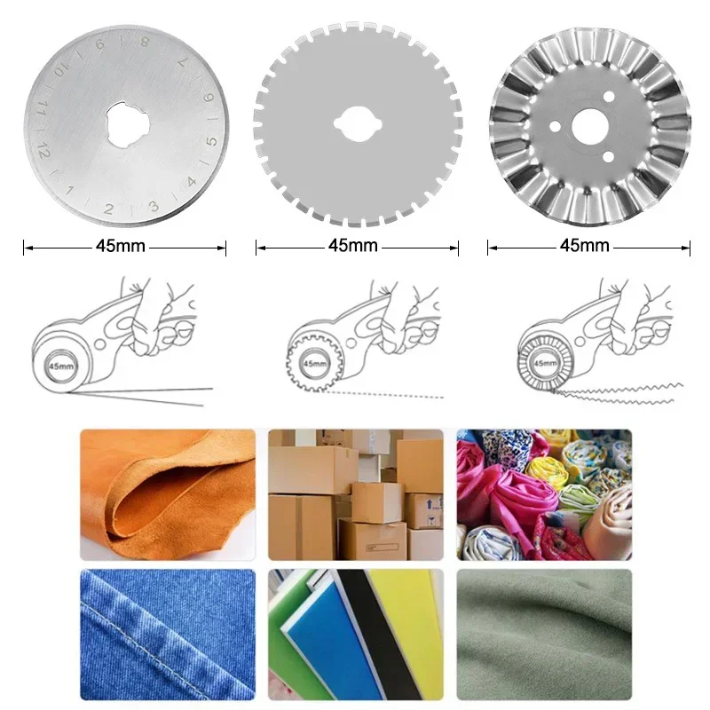 Scissors Tool Dress Clothes Ma - Rotary Cutter For Fabric 45Mm ulasan dan harga