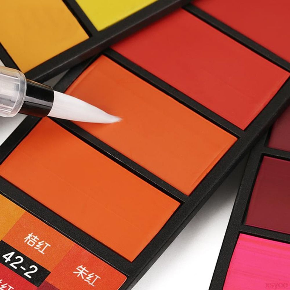 Folding Watercolor Paint Set 1 - Watercolor Paint Set Solid Pigment ulasan dan harga