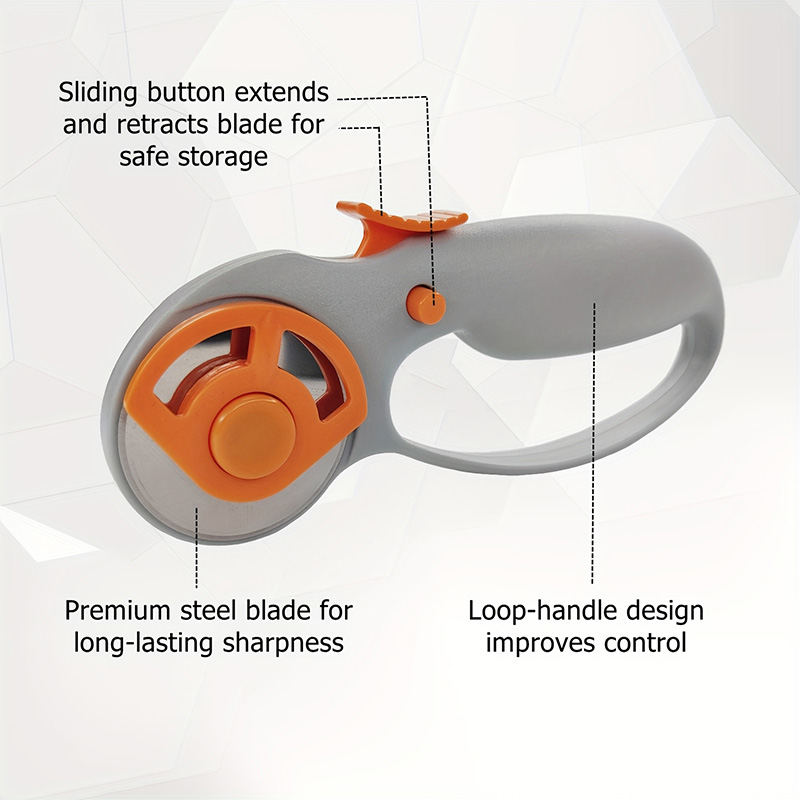 45mm Rotary Cutter Set, Circul - Rotary Cutter For Fabric 45Mm ulasan dan harga