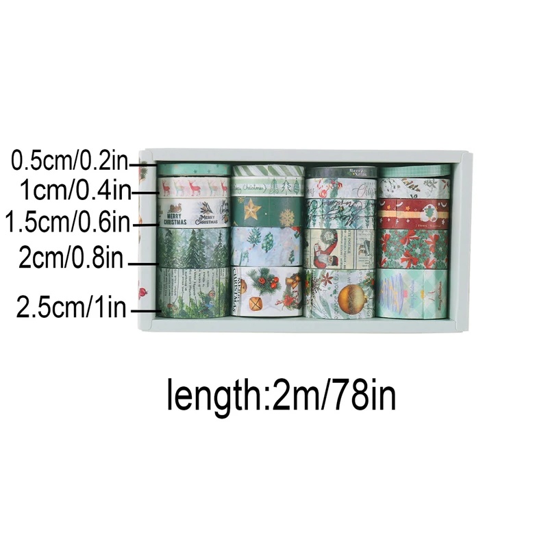 20 Rolls Vintage Christmas Was - Scrapbooking ulasan dan harga