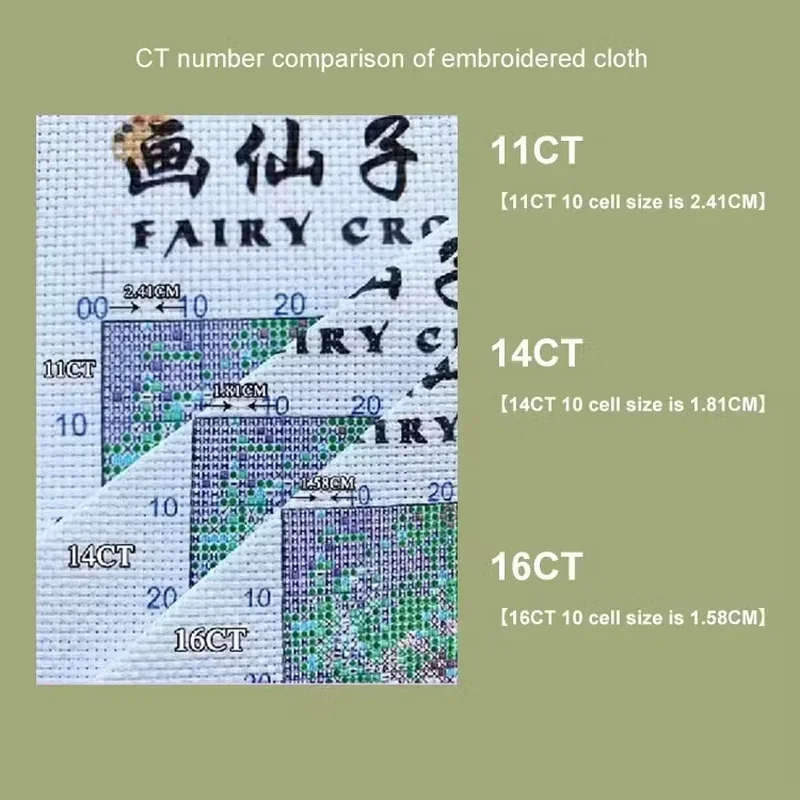 [ CC2350- Pumpkins and Cats fo - Cross Stitch Stamped Kits Beginners ulasan dan harga